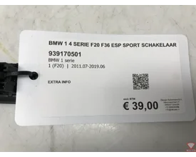 bmw-1-4-serie-f20-f36-esp-sport-schakelaar-9391705-939170501 — foto 2