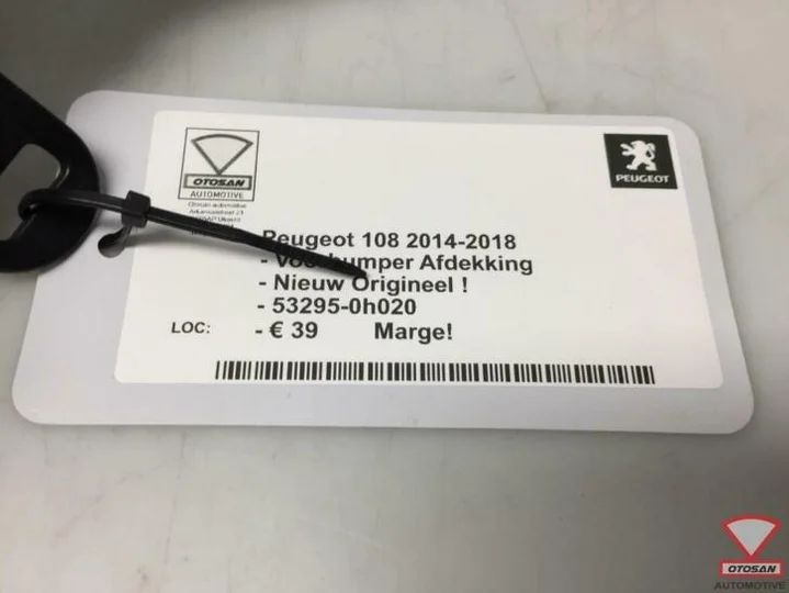 peugeot-180-2014-2018-voorbumper-afdekking-nieuw-53295-0h020 — foto 3