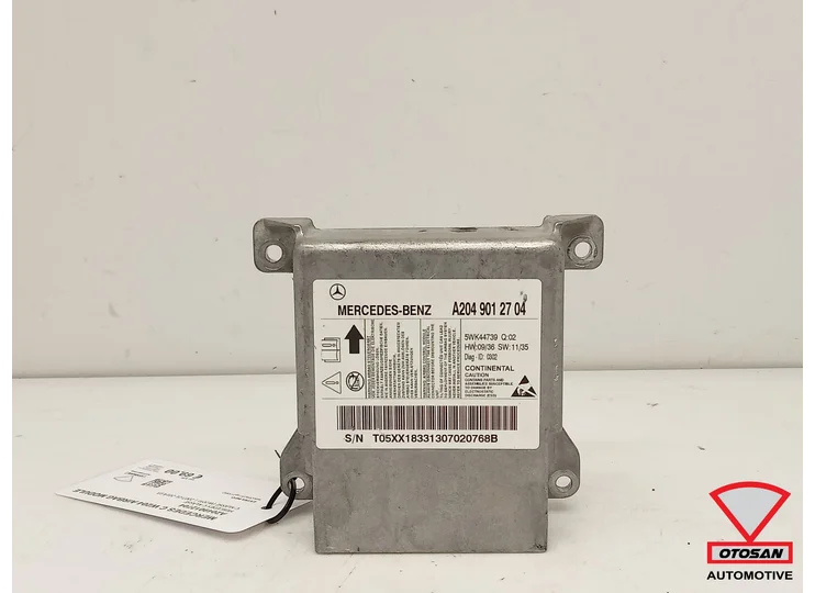 Mercedes C Klasse W204 Airbag Module A2049012704