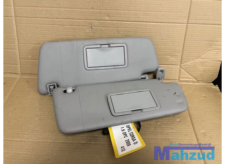 OPEL CORSA D Links rechts zonneklep set 2006-2015