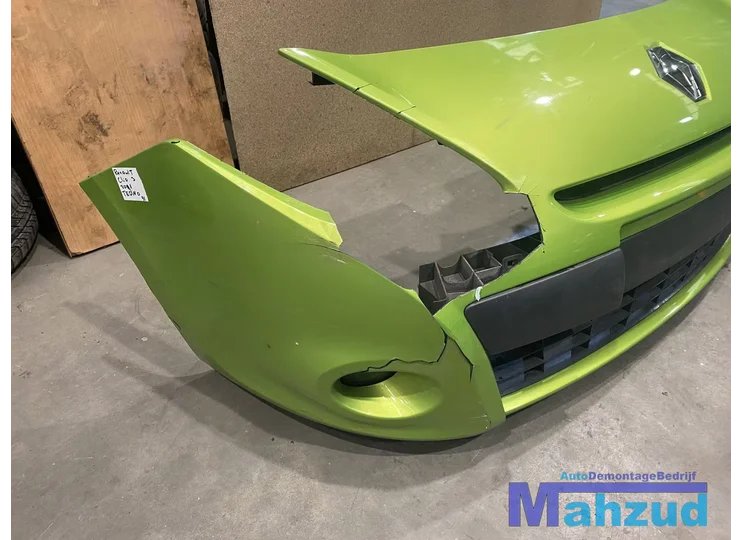 renault-clio-3-facelift-groen-tedno-tedn0-voorbumper