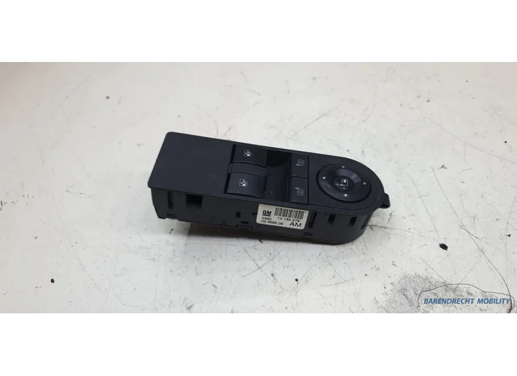 Window switch Zafira B with folding mirrors 13183678 Astra H original used 2005 / 2012