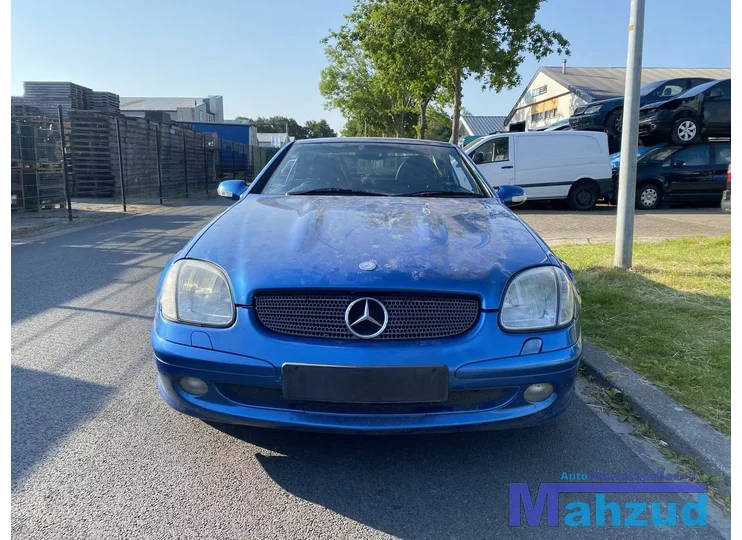 2000 Mercedes SLK R170 2.3 230 Kompressor Blauw 372 111983 onderdelen