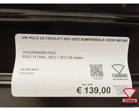 vw-polo-2g-facelift-20212025-bumperbalk-voor-nieuw — foto 5