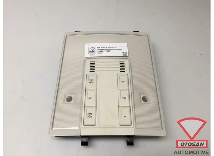 vw passat b8 2019 binnenverlichting hemel 3g0947105c