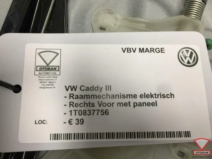 vw-caddy-iii-raammechanisme-elekt.-rechts-voor-1t0837756 — foto 3