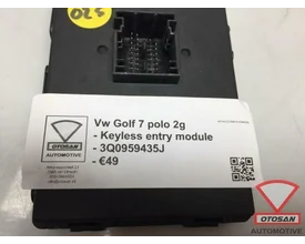 vw-polo-2g-2018-golf-7-keyless-entry-module-3q0959435j — foto 2