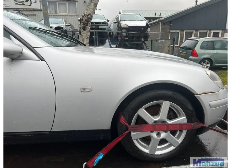 MERCEDES SLK R170 SILBER 744 rechter Kotflügel vorne 1996-2004