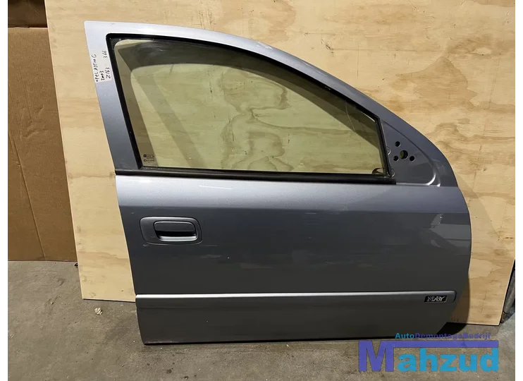 OPEL ASTRA G Hatchback Z163 GRIJS Rechts VOOR deur portier 1998-2005