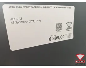 audi-a3-8y-sportback-2020-origineel-achterbumper-6x-pdc — foto 6
