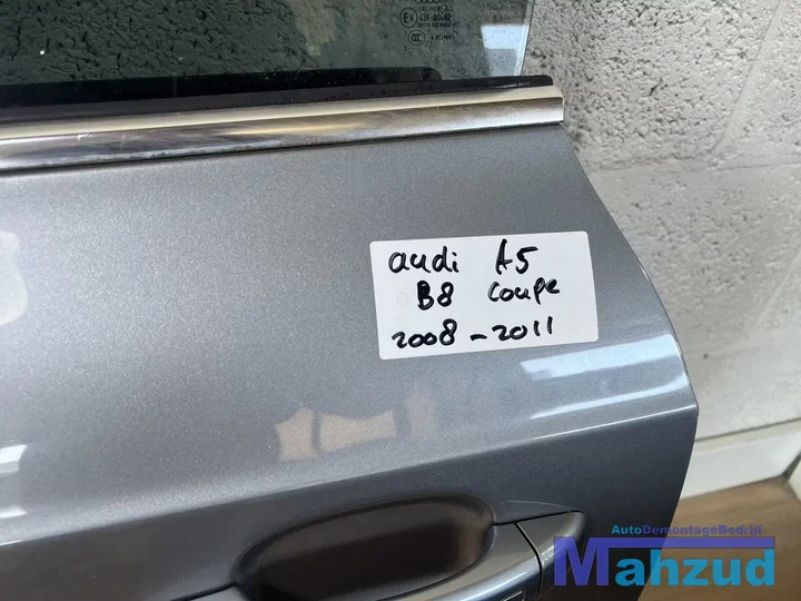 audi-a5-8t3-coupe-grijs-links-linker-deur-20082011 — foto 2