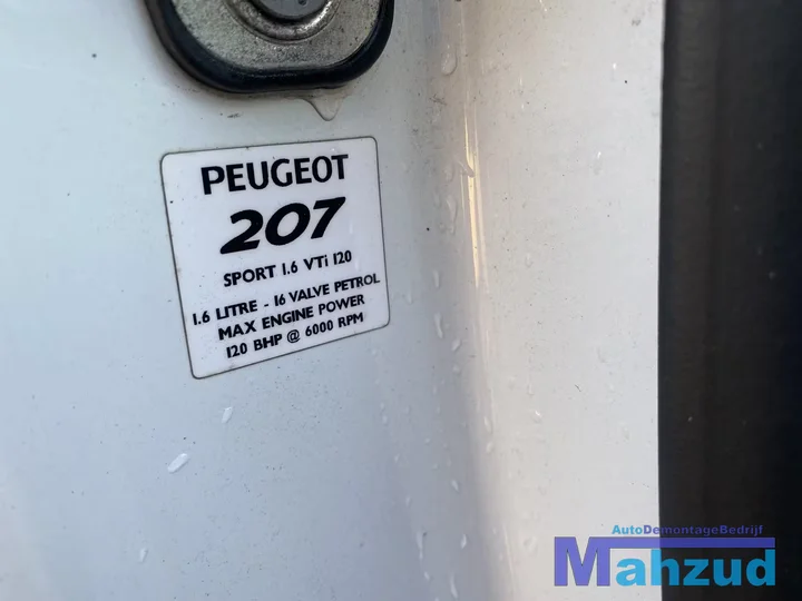 2010-peugeot-207-sport-16-16v-ep6-wit-ewp-onderdelen-17-inch — foto 18