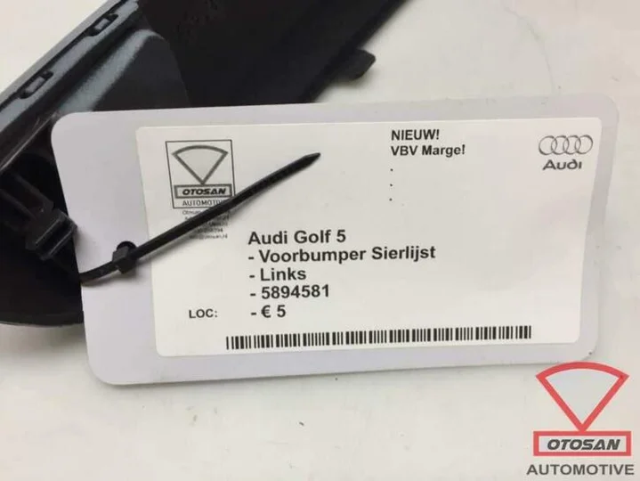 vw-golf-5-voorbumper-sierlijst-links-nieuw!-5894581 — foto 2
