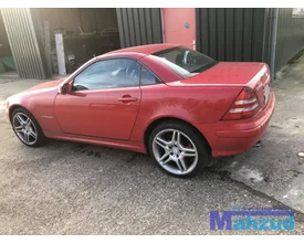 mercedes-slk-r170-linker-deur-portier-spiegel-rood-585 — foto 3