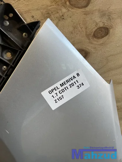 opel-meriva-b-zilver-z157-links-scherm-voorscherm-20102017 — foto 2