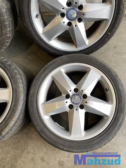 mercedes-slk-sport-velgen-breedset-5x112-666-17-inch — foto 2