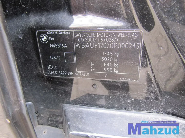 bmw-e81-e87-116i-16-16i-motoblok-n45b16a-motor — foto 14