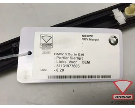 bmw-3-serie-e36-portier-deur-sierlijst-links-voor-5113197760 — foto 2
