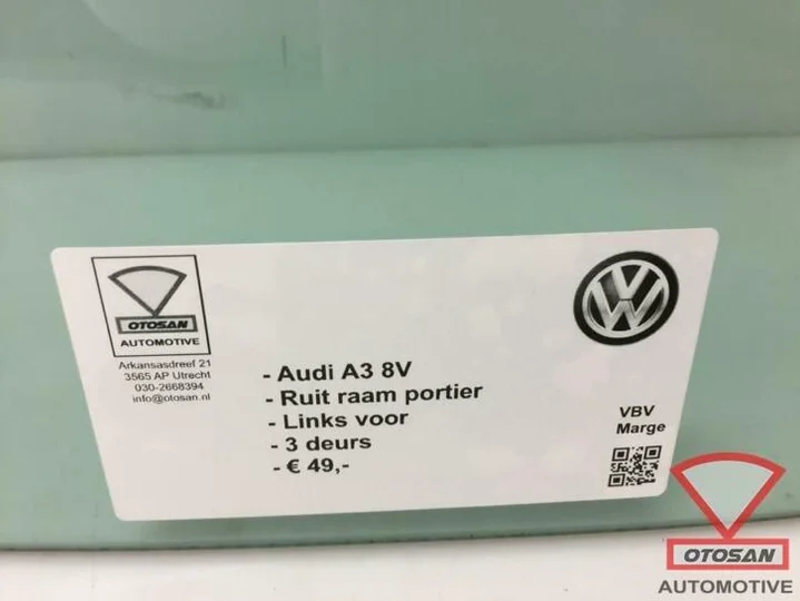 audi-a3-8v-3-deurs-ruit-raam-portier-links-voor — foto 3