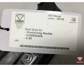 seat-ibiza-6j-vag-stoelairbag-stoel-airbag-rechts-6j0880242a — foto 3