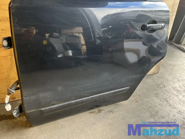 nissan-note-zwart-z11g-links-achter-deur-portier-20052012 — foto 3