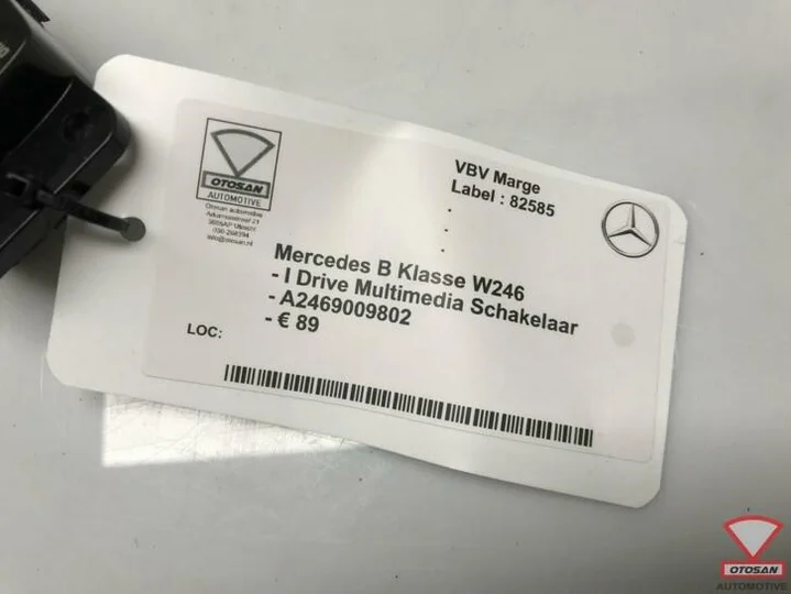 mercedes-b--w246-i-drive-multimedia-schakelaar-a2469009802 — foto 3