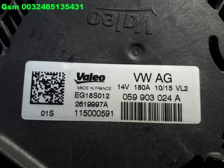 059903024a-a4-8w-dynamo-a5-8t-a6-alternator-a7-q7-30tdi- — foto 7