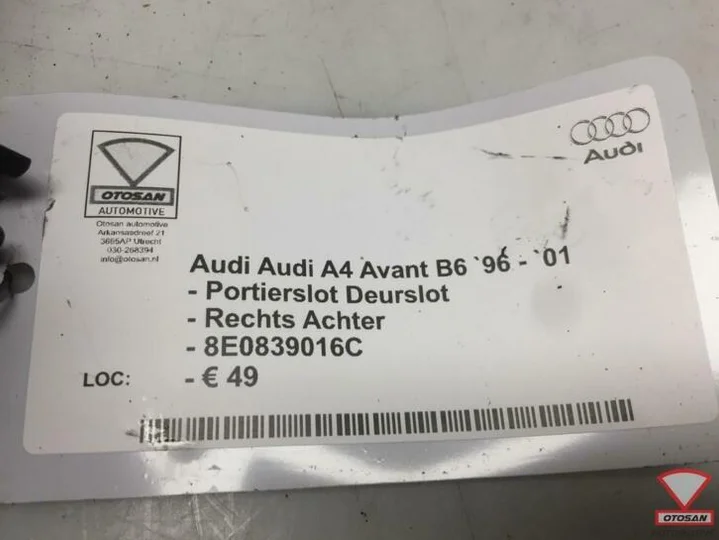 audi-a4-b5-portierslot-deurslot-rechts-achter-8e0839016c — foto 3