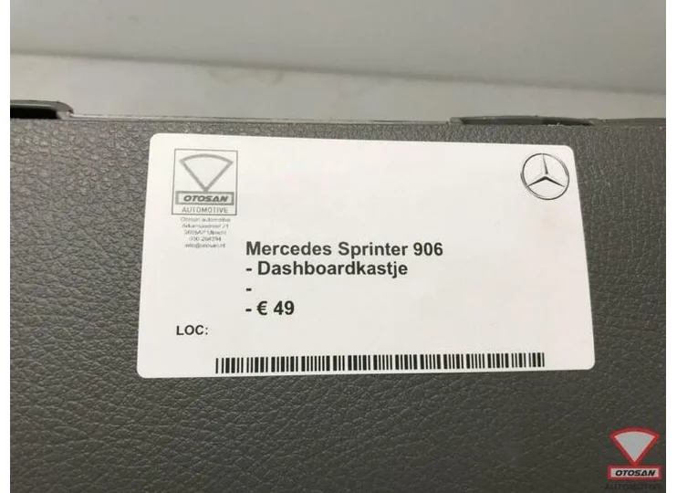 Mercedes Sprinter 906 Dashboardkastje Dashboard Kastje