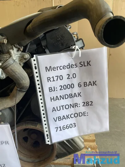 mercedes-slk-r170-20-compressor-motorblok-111958-m111958 — foto 4