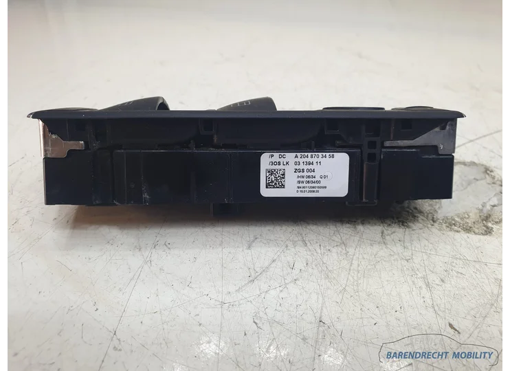 mercedes-c-klasse-w204-s204-combischakelaar-raamschakelaar-a2048703458-elektrische-ramen-spiegels-schakelaar-raam-bediening-origineel-nette-staat-gebruikt-2000-2001-2002-2003-2004-2005-2006-2007-2008-barendrecht-mobility-service