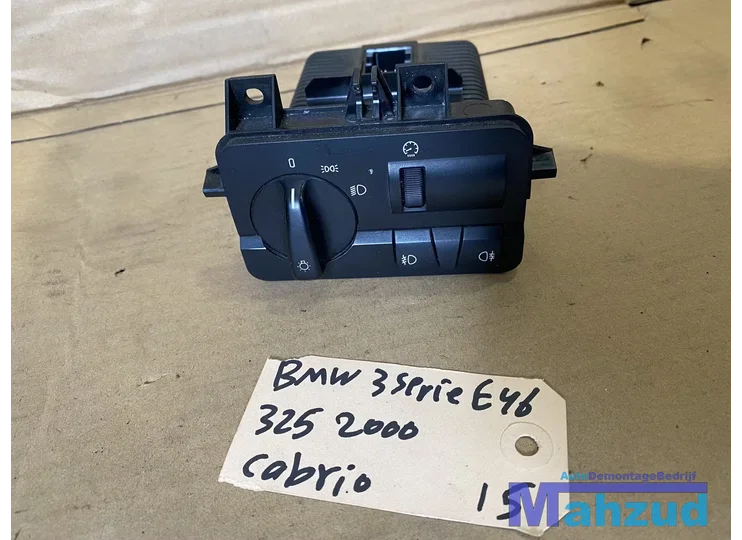 BMW 3 SERIE E46 dimlicht Licht schakelaar 61316907948