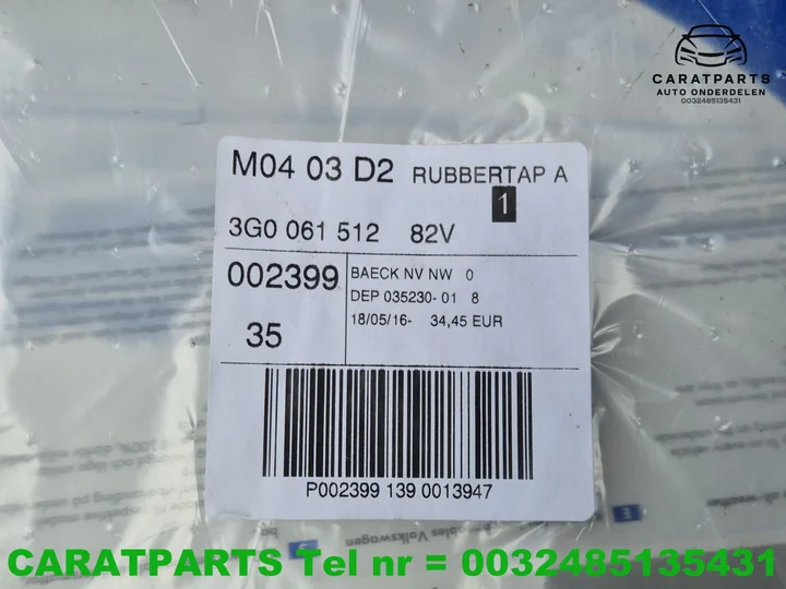 3g0061512-passat-vloermatten-passat-vloermatten-passat-b8 — foto 3