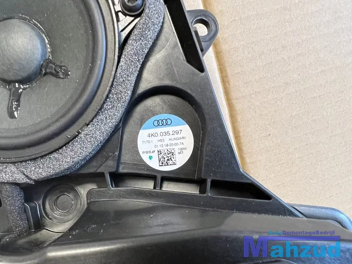audi-a6-c8-links-voor-deur-speaker-box-2018-4k0035297 — foto 3