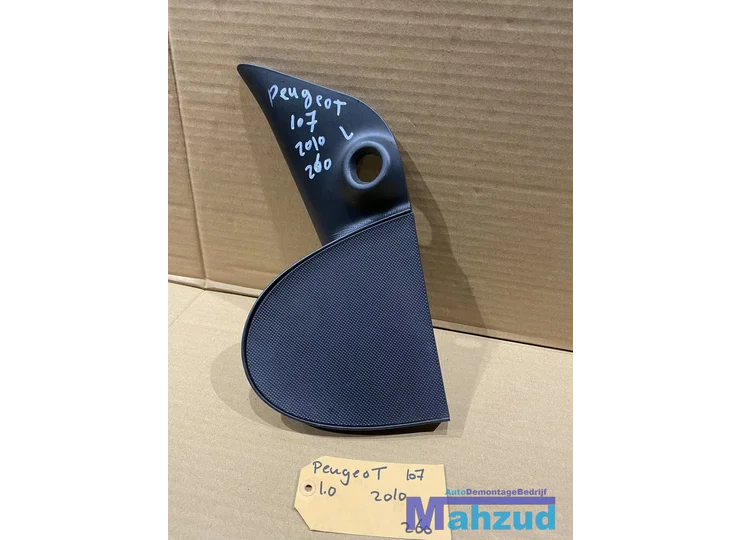 PEUGEOT 107 AYGO C1 links deur spiegel afdekkap 2005-2014