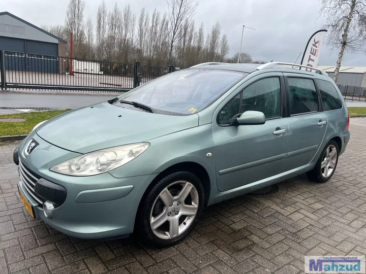 2006-peugeot-307-break-ezsd-groen-demontage-onderdelen — foto 3