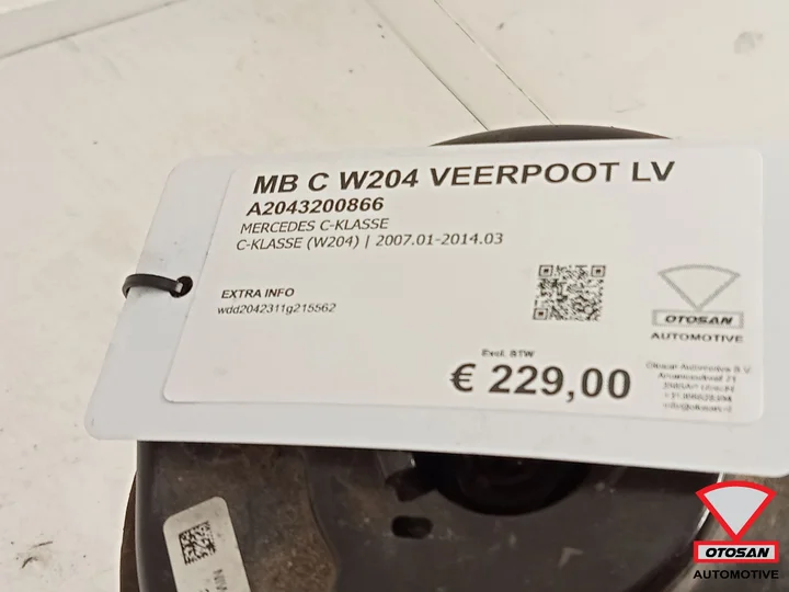 mercedes-c-klasse-w204-veerpoot-compleet-links-voor-a2043200866 — foto 4