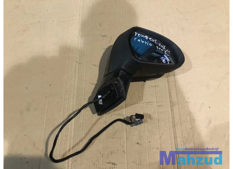 Peugeot 207 CC cabrio rechter buiten spiegel zwart
