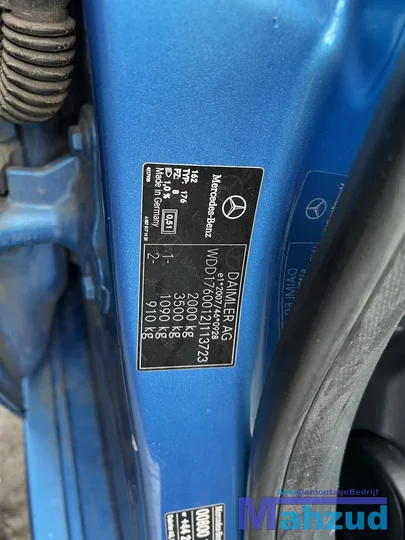 2013-mercedes-a-klasse-w176-18-a200-cdi-651901-onderdelen-blauw — foto 22
