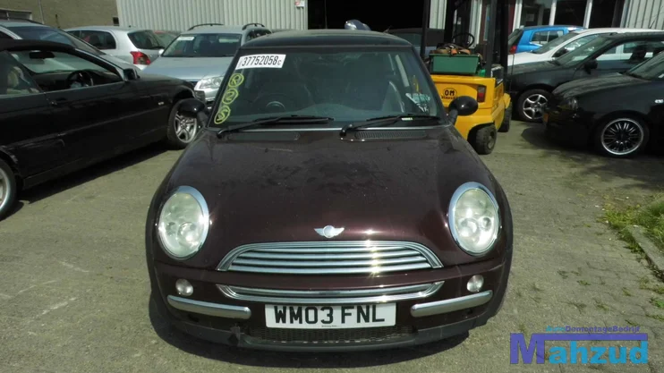mini-cooper-r50-r51-r52-r53-stof-zwart-grijs-interieur-compleet — foto 2