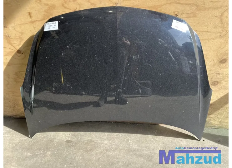 OPEL CORSA D Zwart Z20R Motorkap 2005-2014
