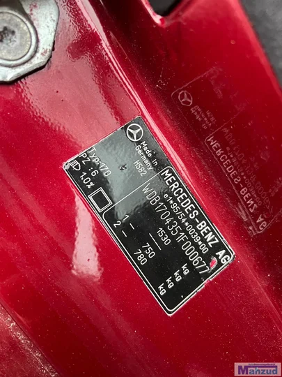 mercedes-slk-r170-rood-h582-demontage-onderdelen-sloop — foto 16