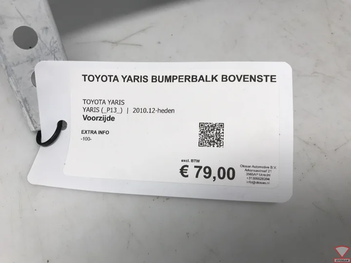 toyota-yaris-bumperbalk-bovenste-deel-voor-origineel! — foto 2