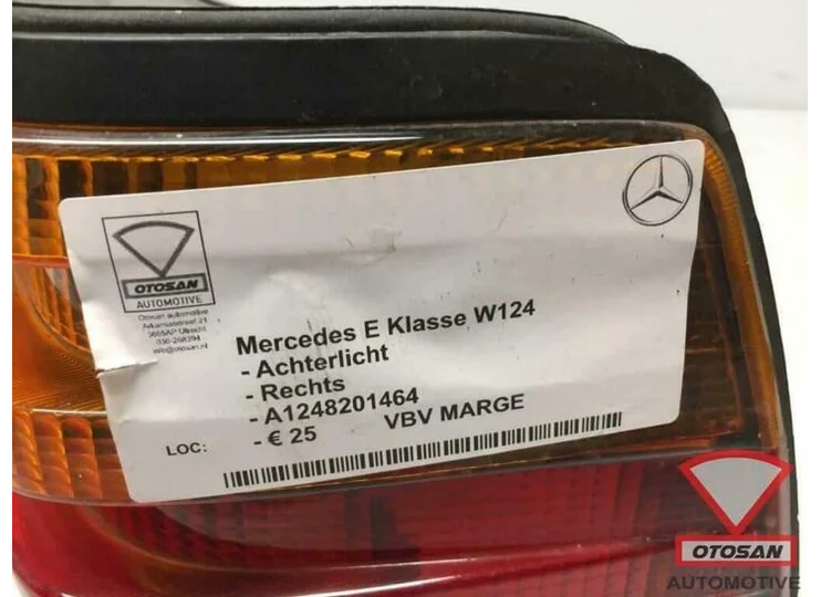 Mercedes E Klasse W124 Achterlicht Rechts A1248201464