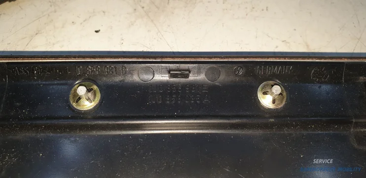 afdekkap-obd-hout-inleg-golf-iv-bora-volkswagen-1j0858981b-origineel-gebruikt-1998-2003 — foto 6