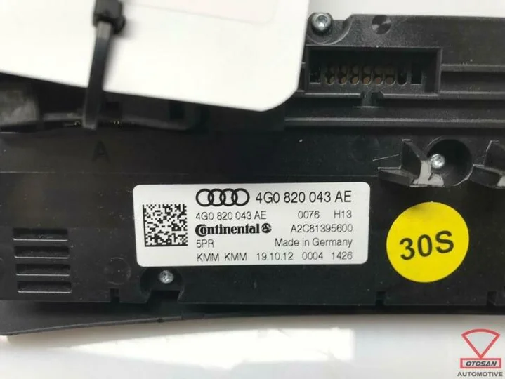audi-a6-4g-climatronic-stoelverwarming-4g0820043ae — foto 2