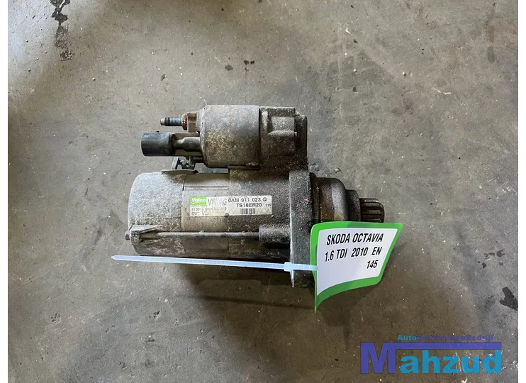 SKODA OCTAVIA 2 combi 1.6 tdi Startmotor 0AM911023Q 2007-2013
