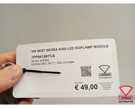 vw-seat-skoda-audi-led-koplamp-module-7pp941597ca — foto 3