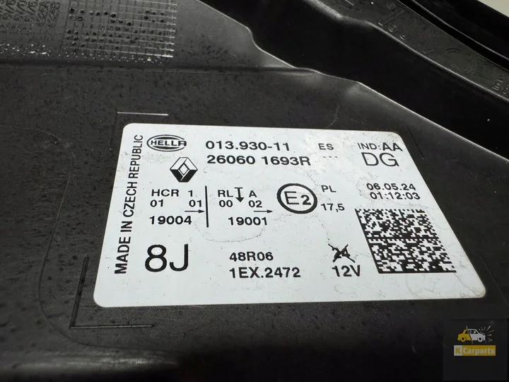 260601693r-renault-captur-ii-volledig-ledlicht-links-260601693r — foto 2