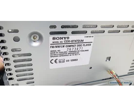 radioframe-met-inbouwframe-radio-cd-sony-cdxgt472um-c1-107-aygo-origineel-2005-2014 — foto 9